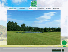 Tablet Screenshot of golfclubharz.de